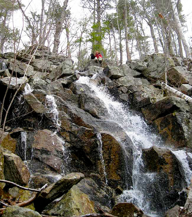 Roaring Falls on Straightback Mountain