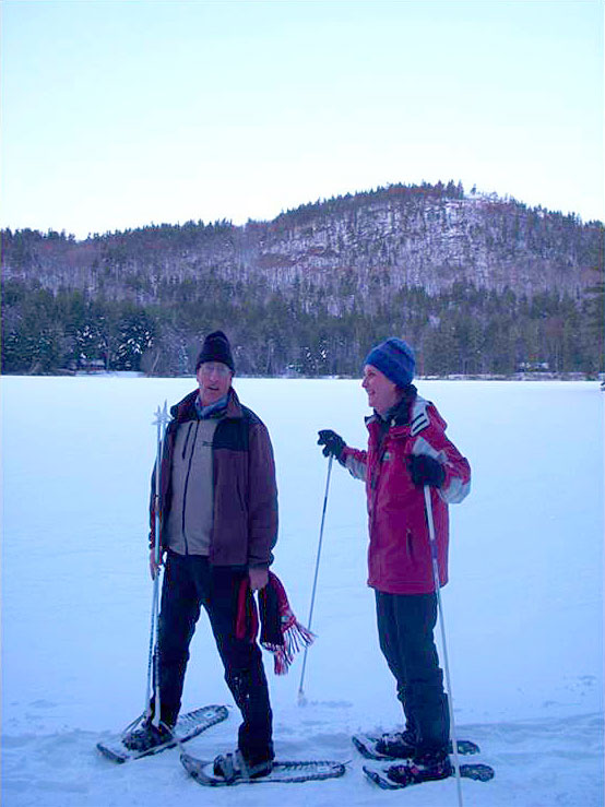 Snowshoeing