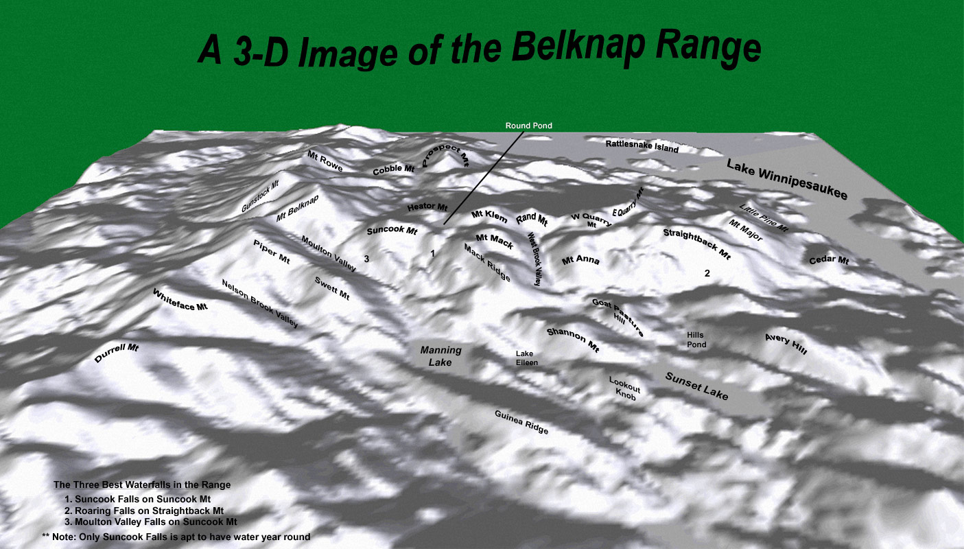 Belknap Mountain Range 3D image