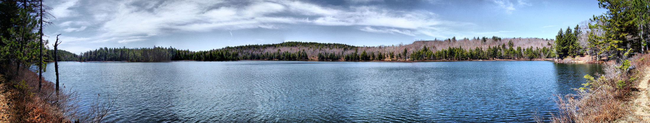 Round Pond Panoramic View