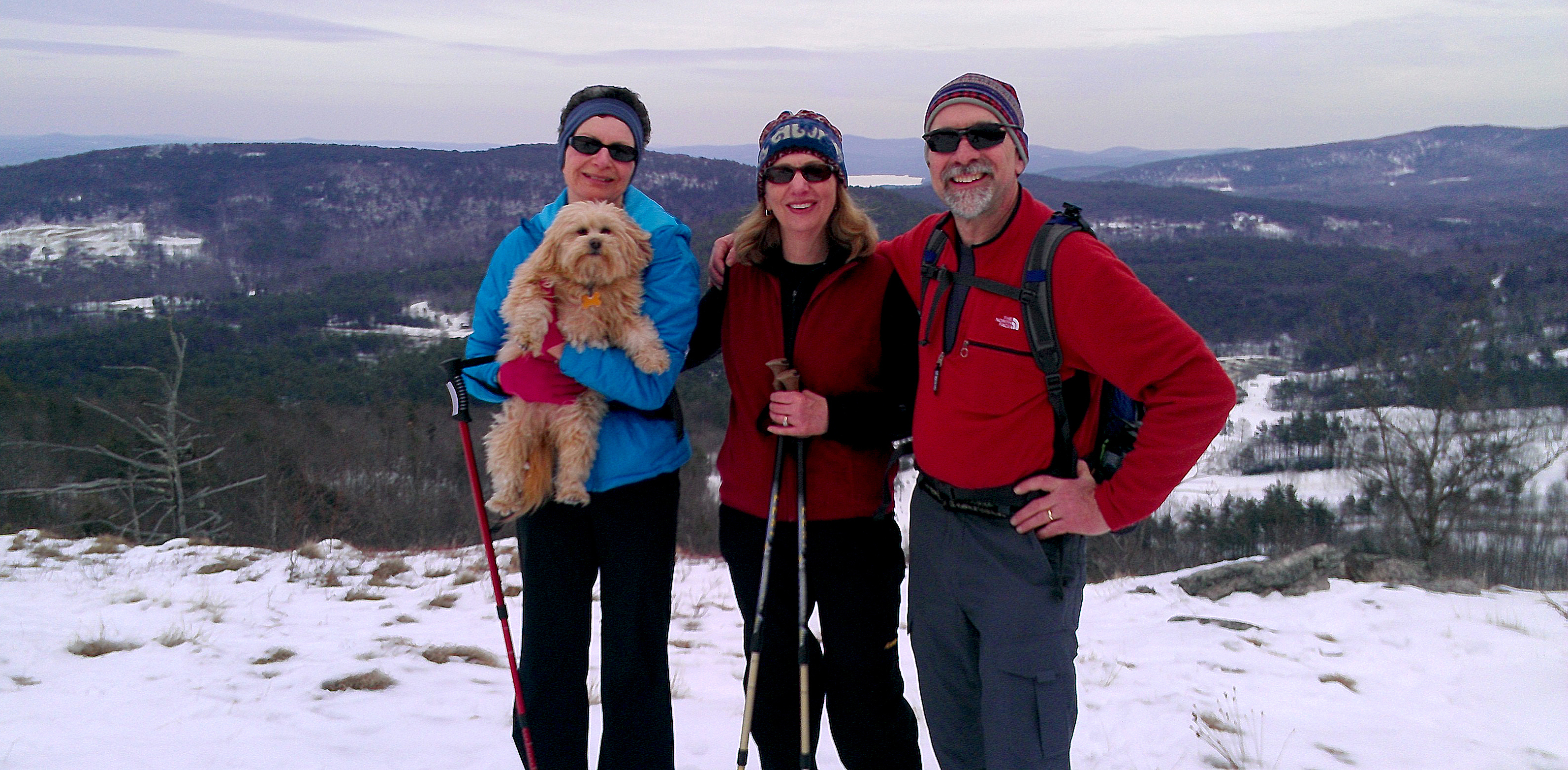 Everett Winter Hike to peak of Mount Rowe